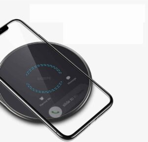 charging pad with metal frame