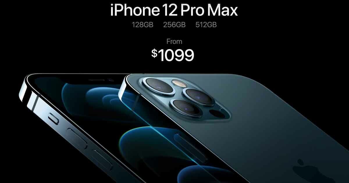 new Apple iPhone 12 pro max price
