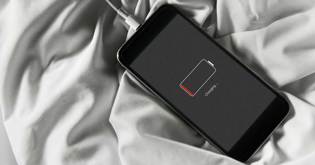iPhone charging overnight