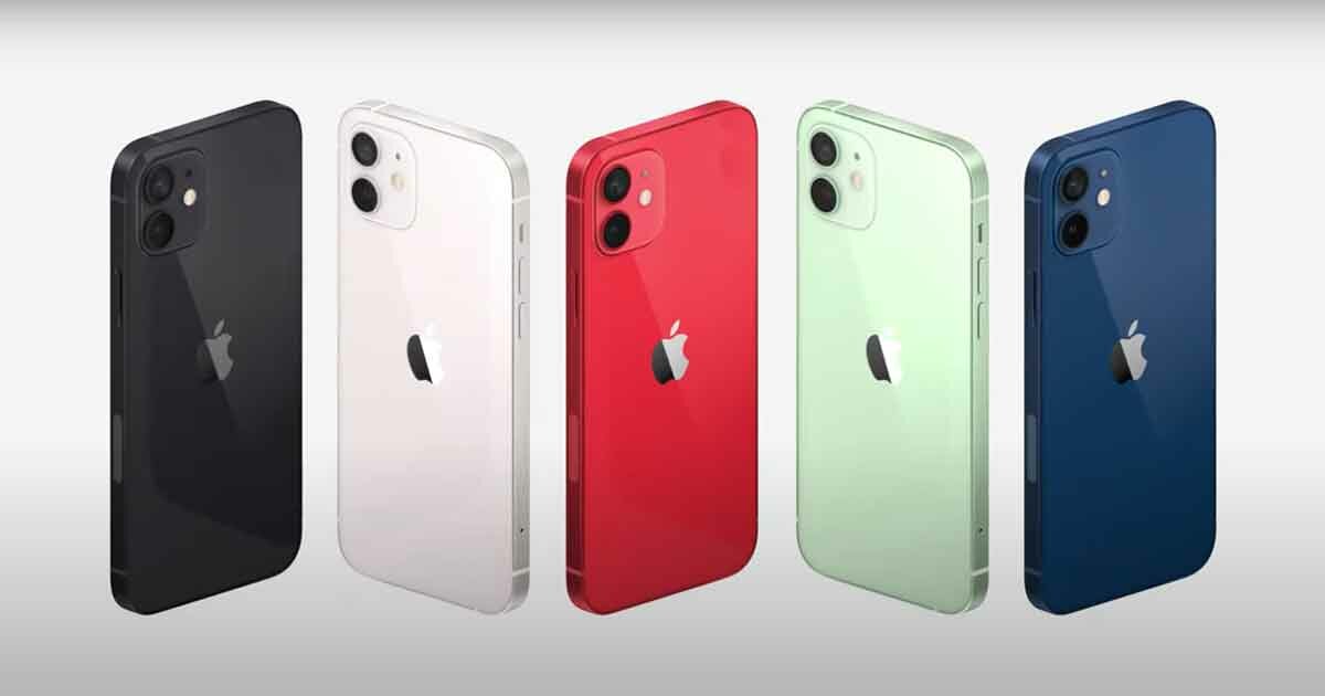 apple iPhone 12 pro colors